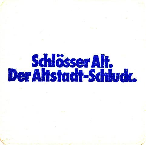 dsseldorf d-nw schlsser altbier 1-2b (quad190-altstadt schluck-2 zeilen-blau)
